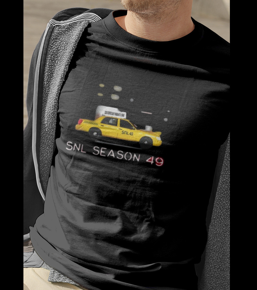 SNL Season 49 Saturday Night Live January 20 Taxi T-Shirt