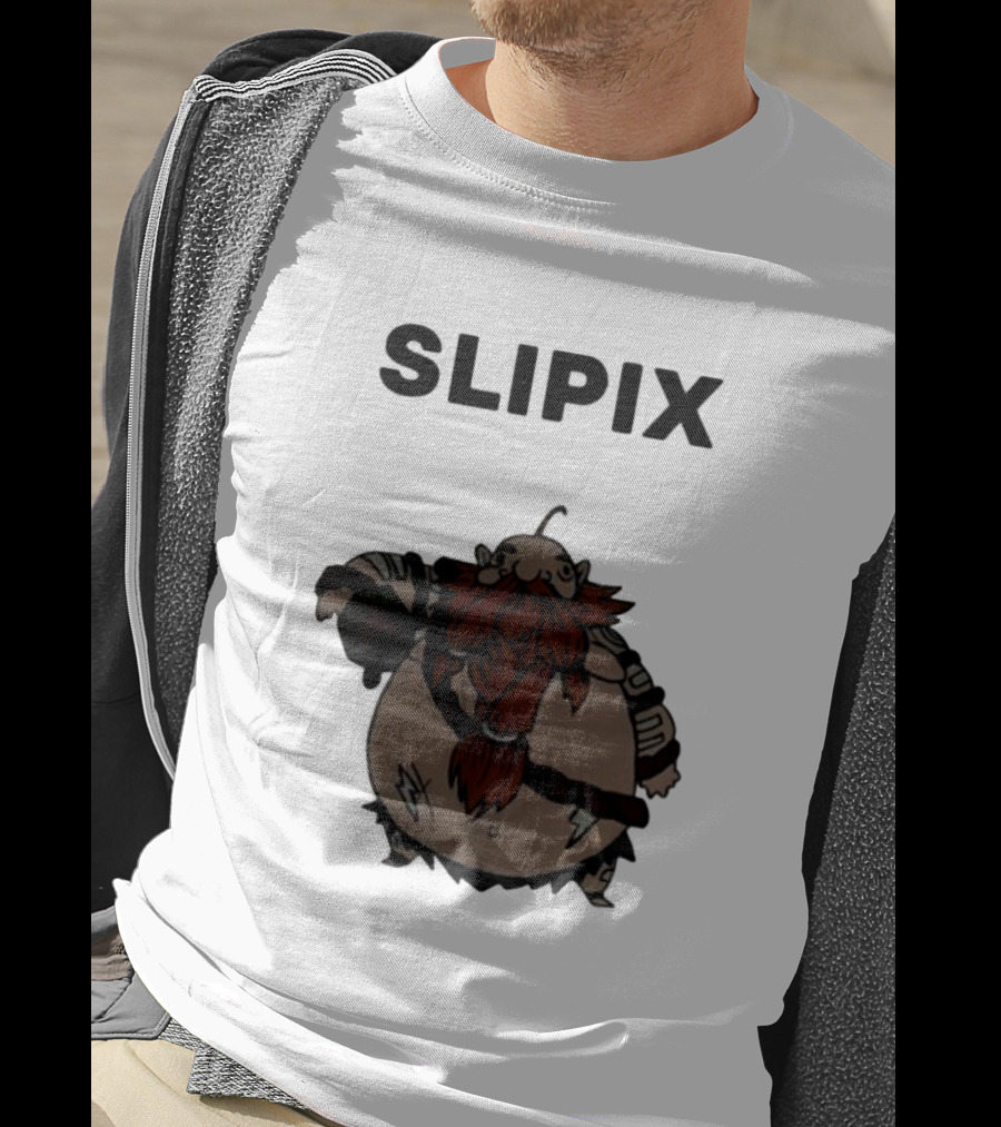 Slipix Tds Character Bold Bearded Figure T-Shirt