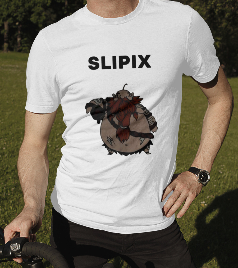 Slipix Tds Character Bold Bearded Figure T-Shirt