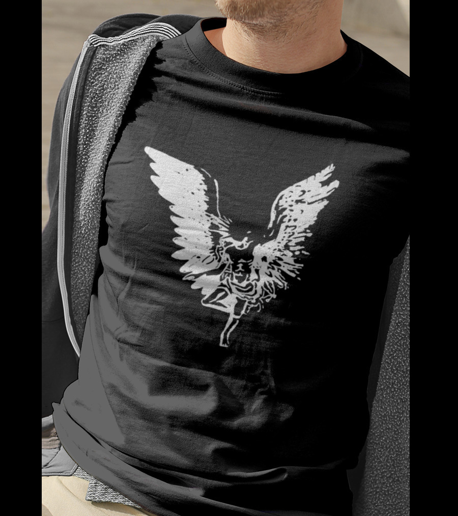 Therapy When I Get Rich All The Homies Getting Therapy Angel Wings T-Shirt