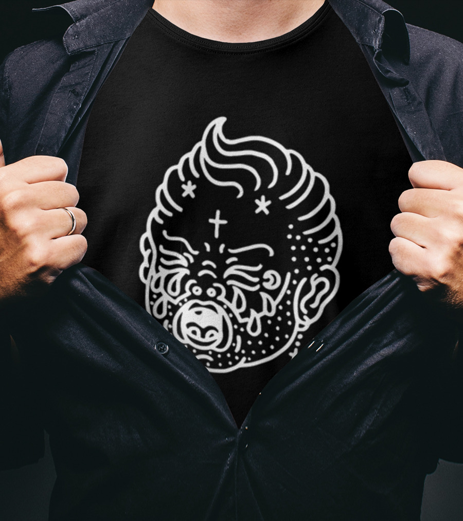 Wade Macneil Crybaby Monochrome T-Shirt