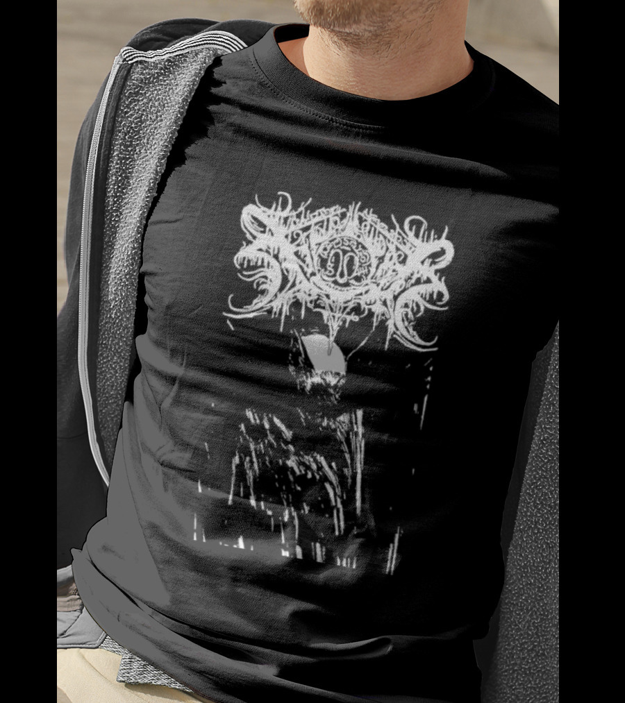 Xasthur Dust Of What Was Intricate Monochrome Abstract T-Shirt