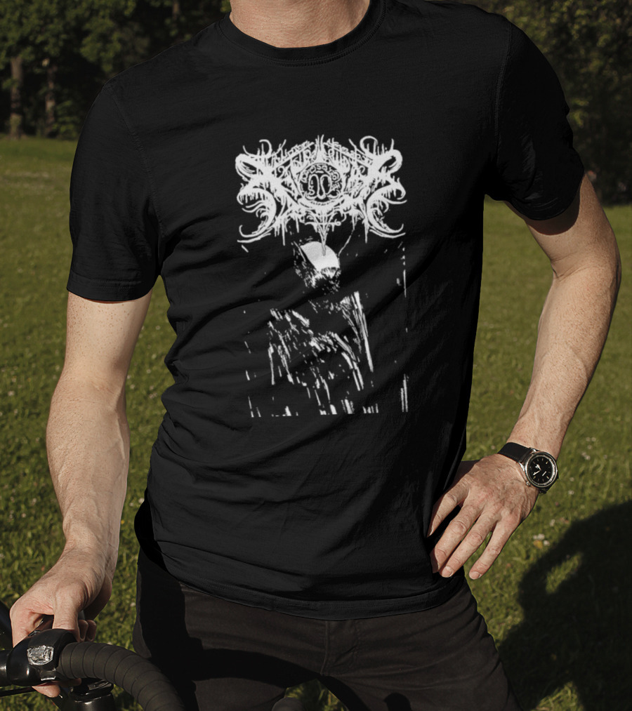 Xasthur Dust Of What Was Intricate Monochrome Abstract T-Shirt