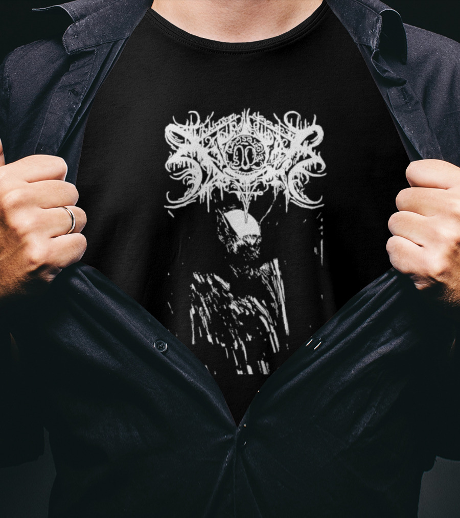 Xasthur Dust Of What Was Intricate Monochrome Abstract T-Shirt