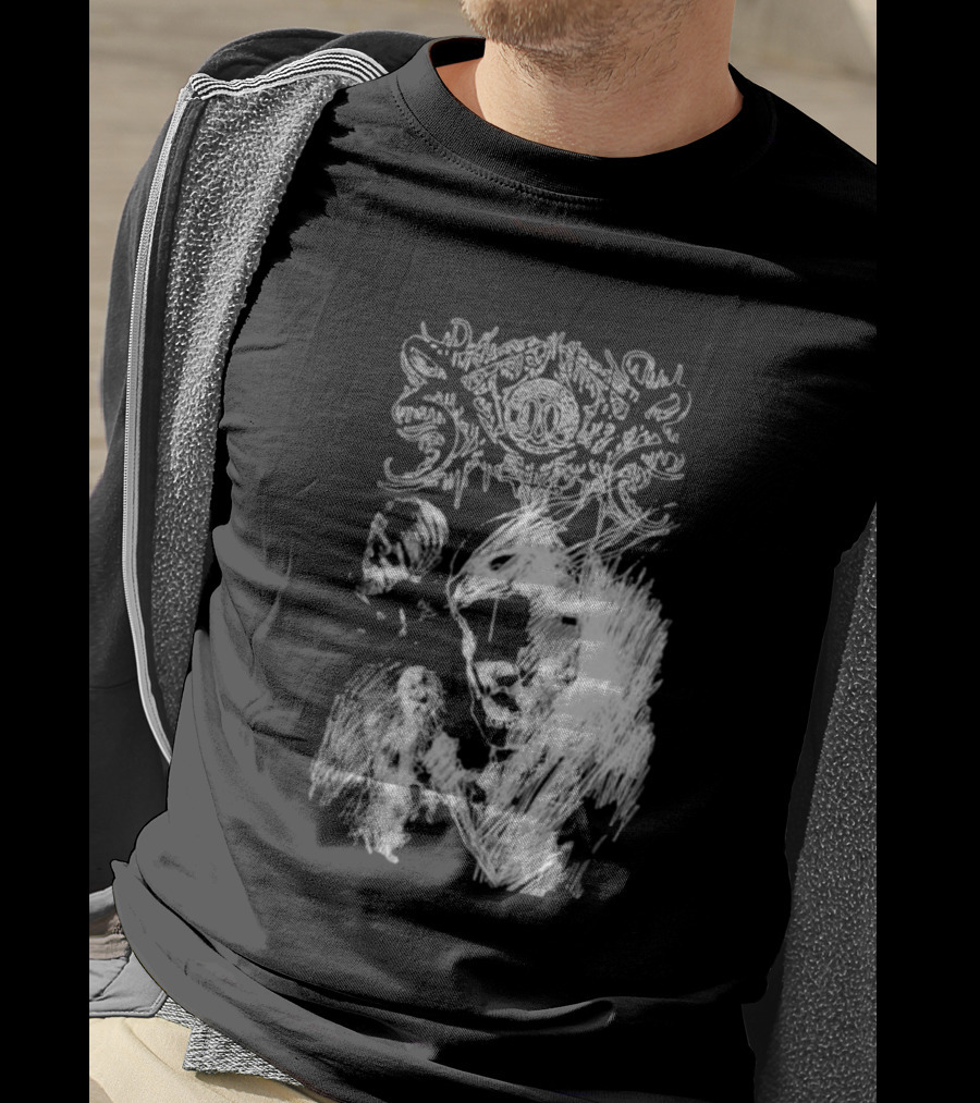 Xasthur Morbid Sketches Abstract Dark T-Shirt