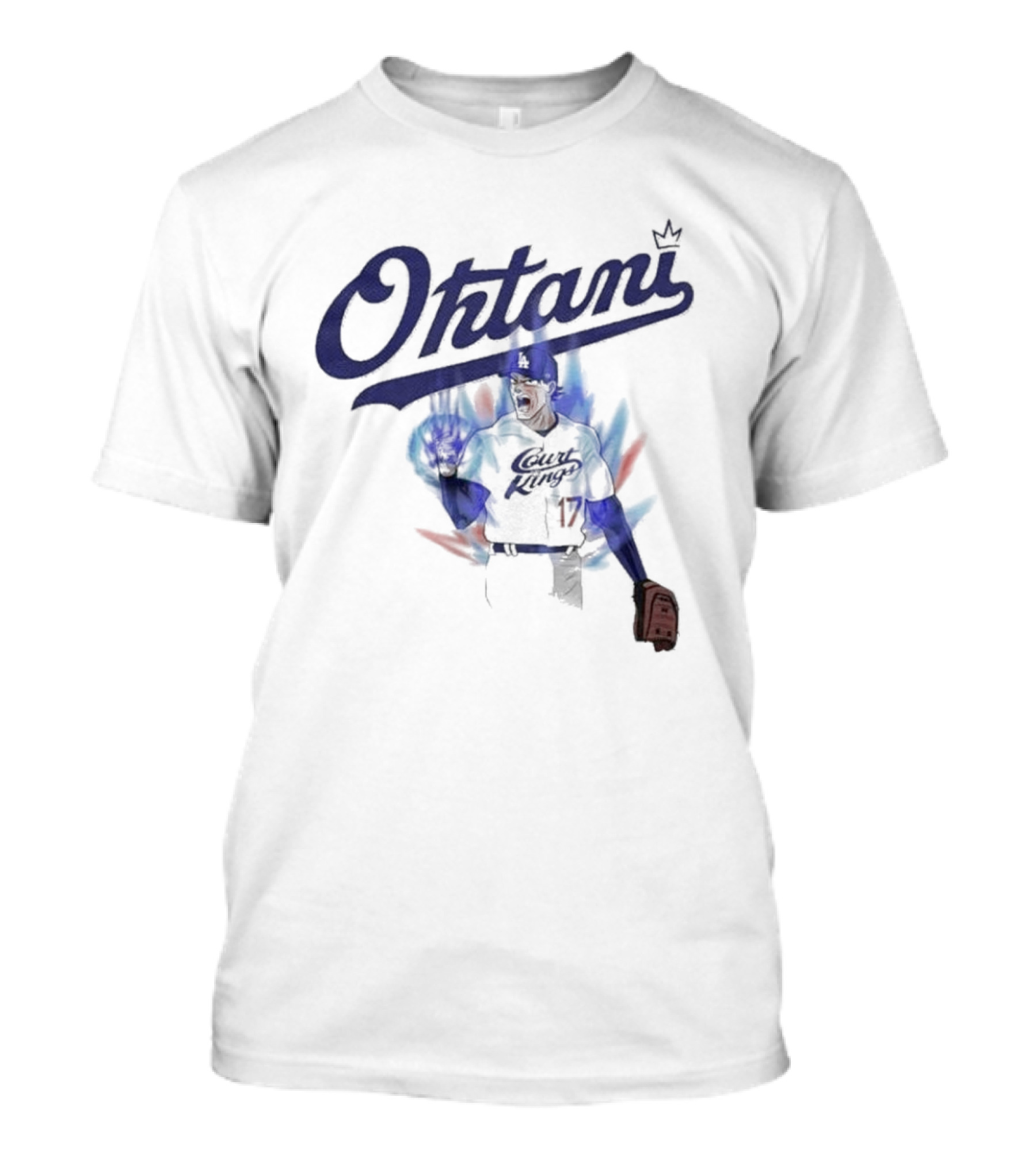Los Angeles Dodgers Ohtani Court King Dragon Ball T-Shirt