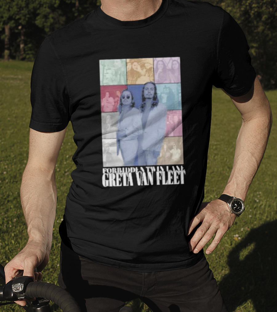 Forbidden Twin Lane Greta Van Fleet Sam And Jake Kiszka T-Shirt