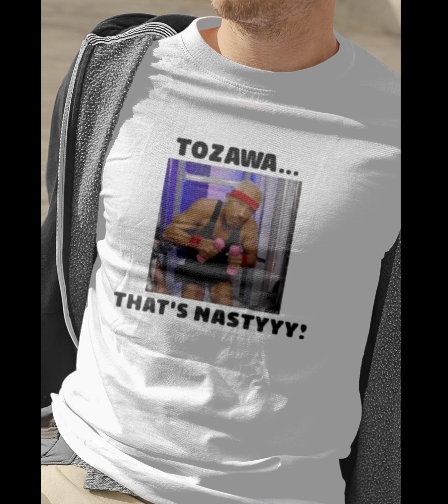 Tozawa. That’s Nastyyy Pink Dumbbells Fitness Focus T-Shirt