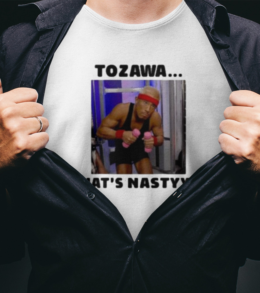 Tozawa. That’s Nastyyy Pink Dumbbells Fitness Focus T-Shirt