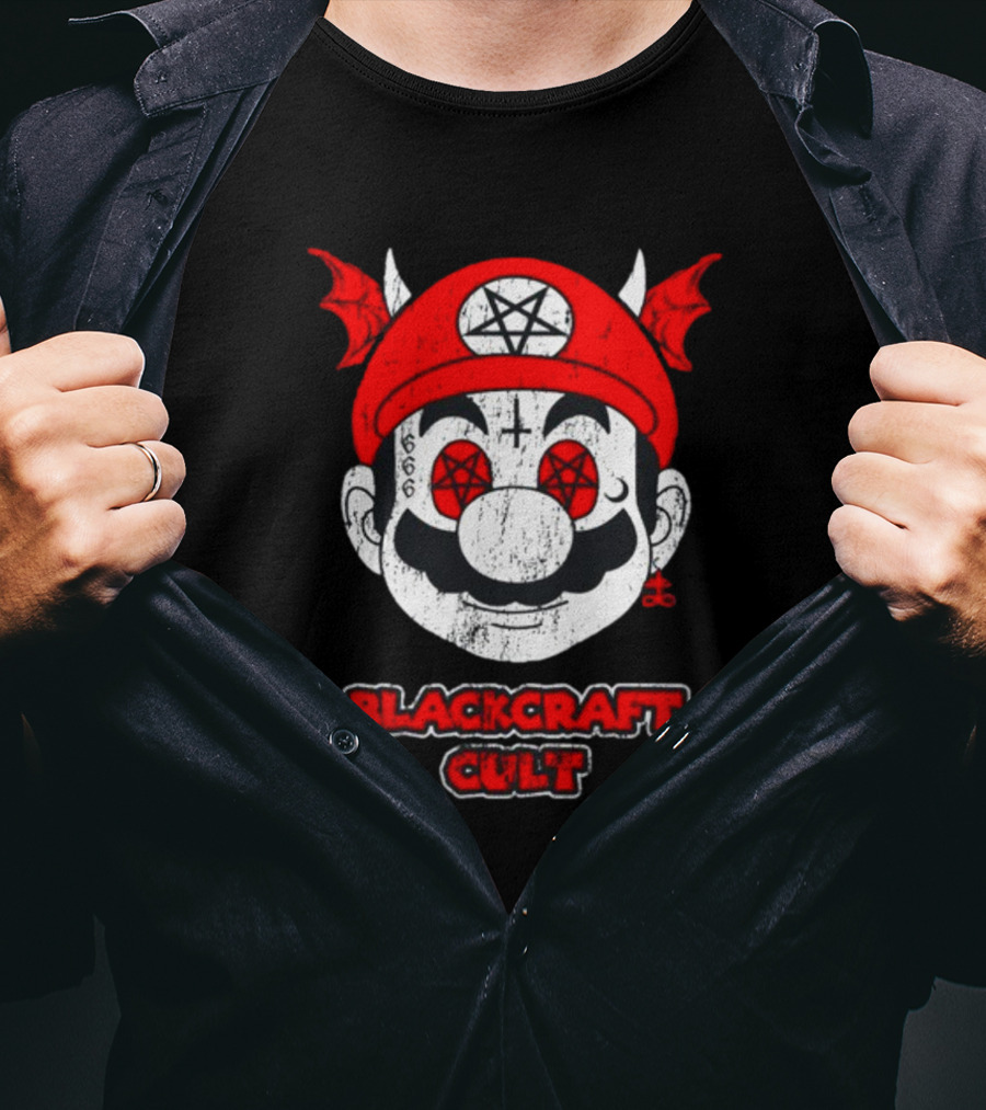 Blackcraft Cult It's A Me Satan Mario T-Shirt