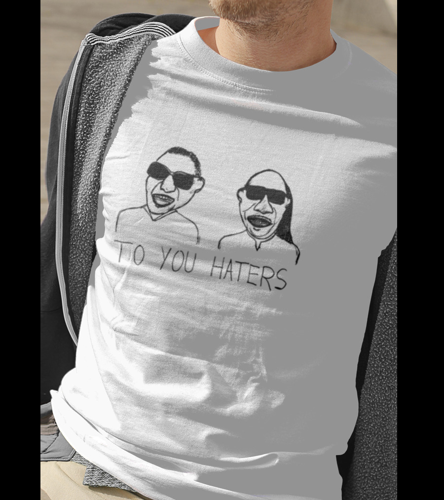 Dave Portnoy To You Haters Sunglasses Cartoon T-Shirt