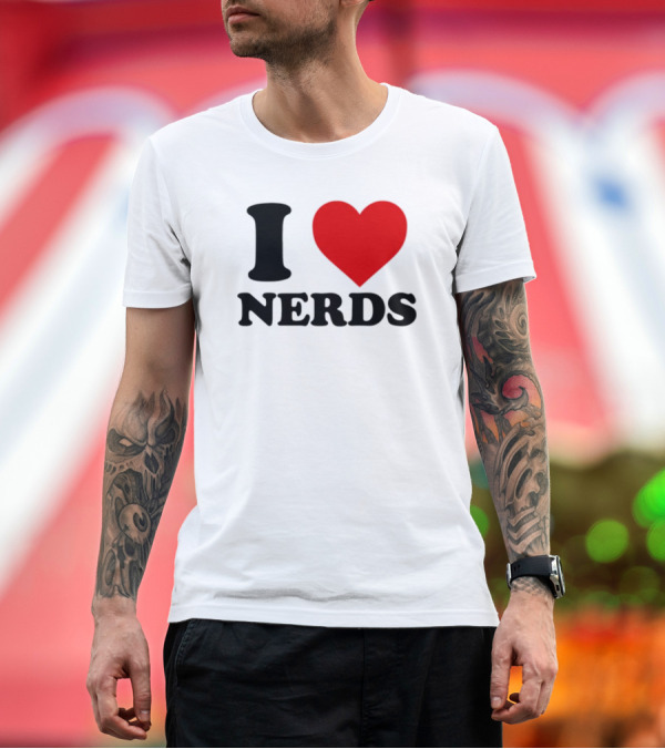 Premium T-Shirt: I Heart Nerds T-Shirt I Heart Nerds T-Shirt