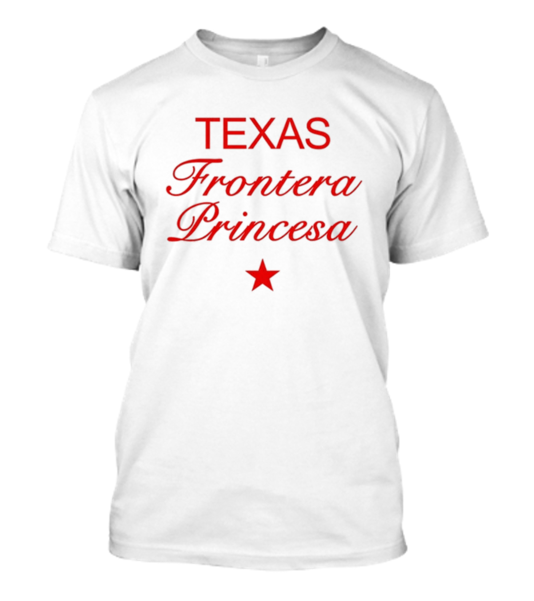 Texas Frontera Princesa Red Star T-Shirt