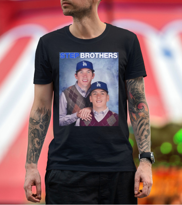 Premium T-Shirt: Bobby Miller Walker Buehler LA Step Brothers T-Shirt Bobby Miller Walker Buehler LA Step Brothers T-Shirt