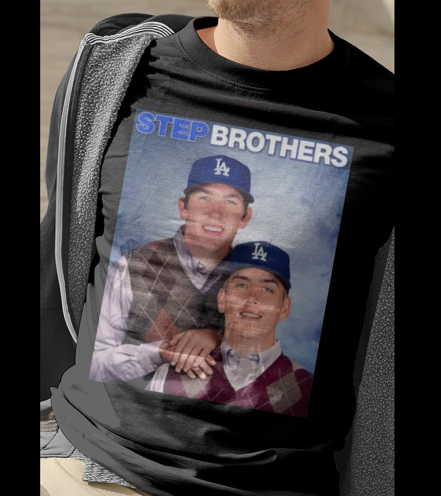 Bobby Miller Walker Buehler LA Step Brothers T-Shirt