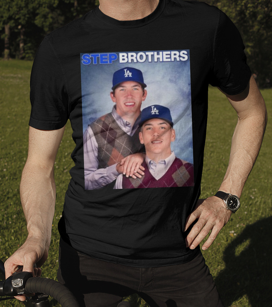 Bobby Miller Walker Buehler LA Step Brothers T-Shirt