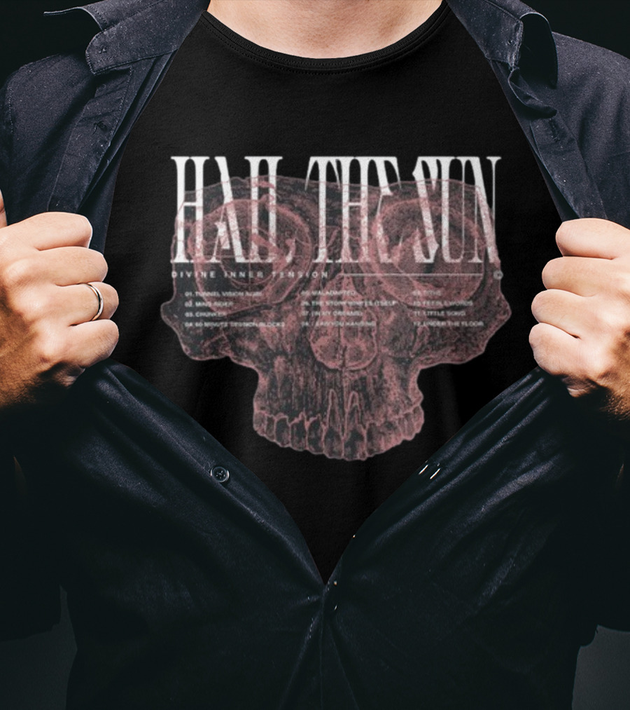 Hail The Sun Divine Inner Tension Skull T-Shirt