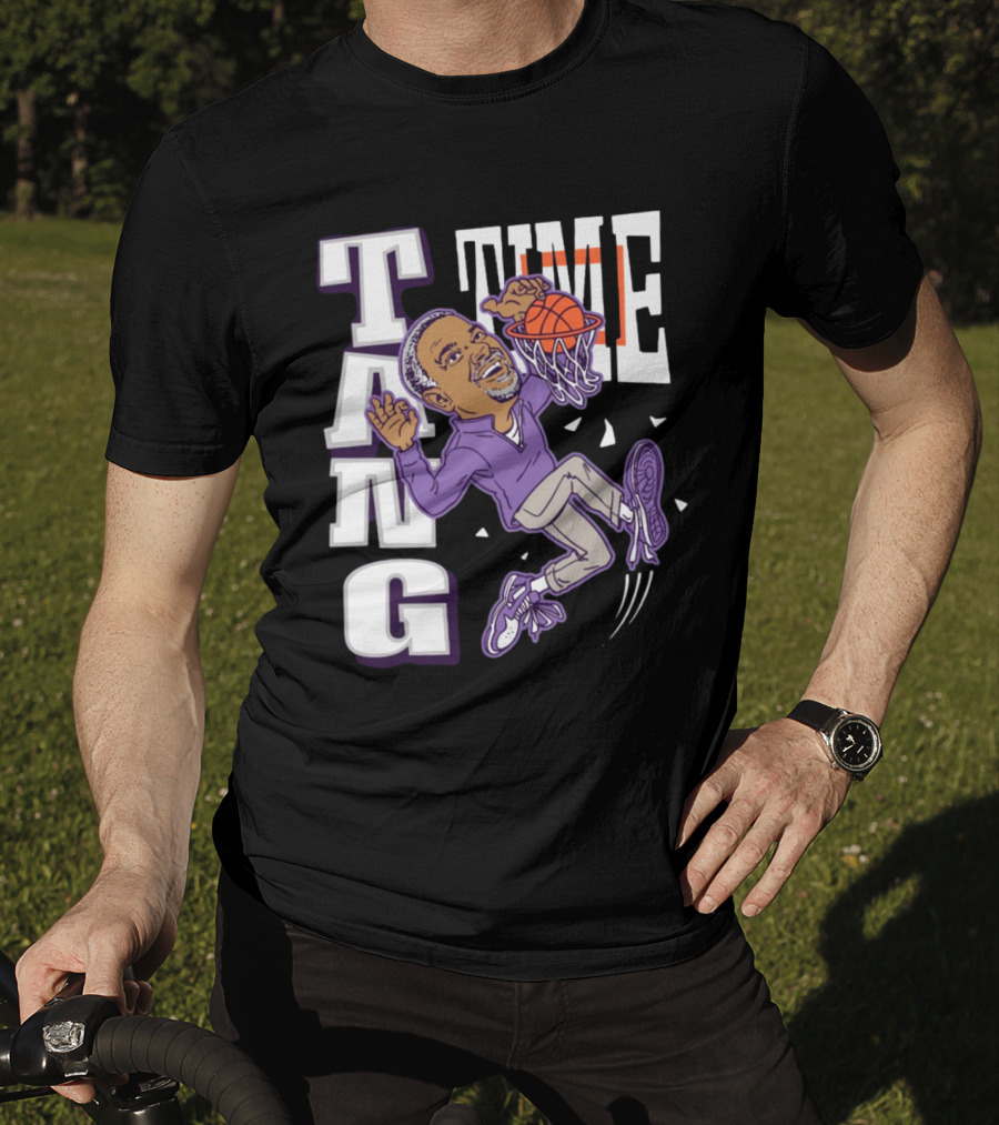 Charliehustle Tang Time Coach Jerome Basketball Slam Dunk T-Shirt