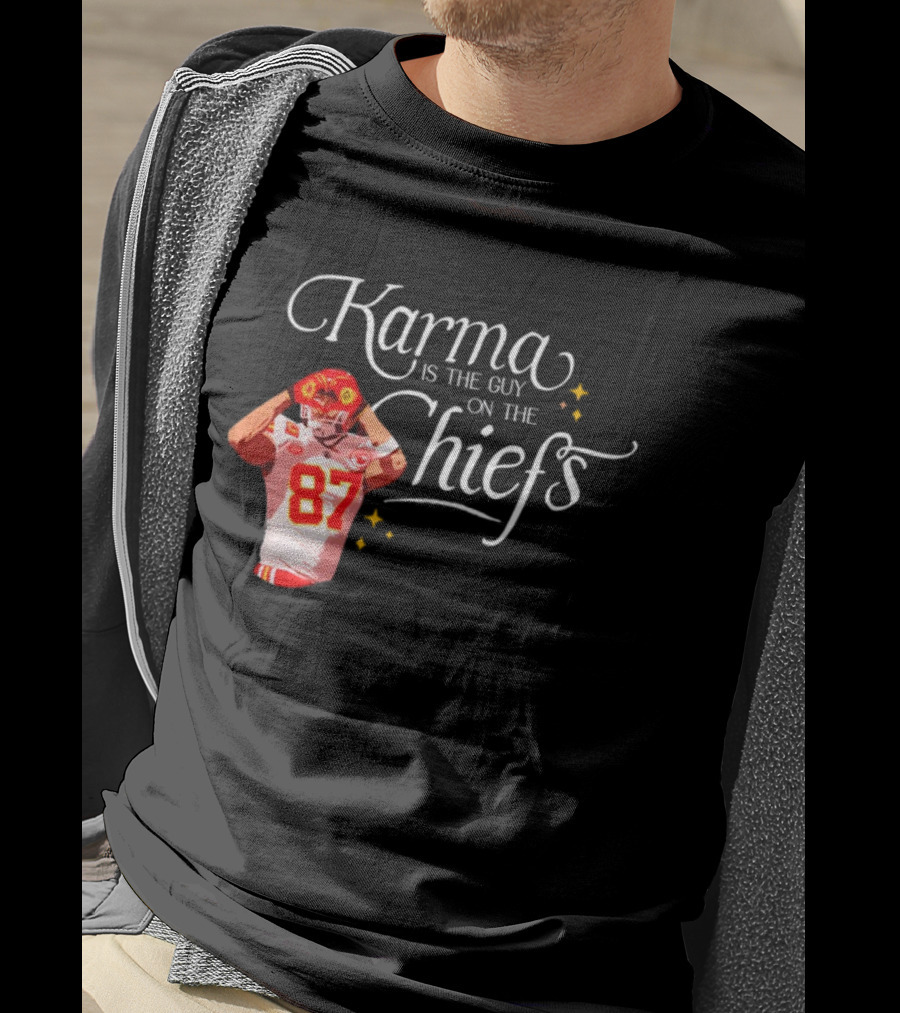 Karma Is The Guy On The Chiefs 87 T-Shirt