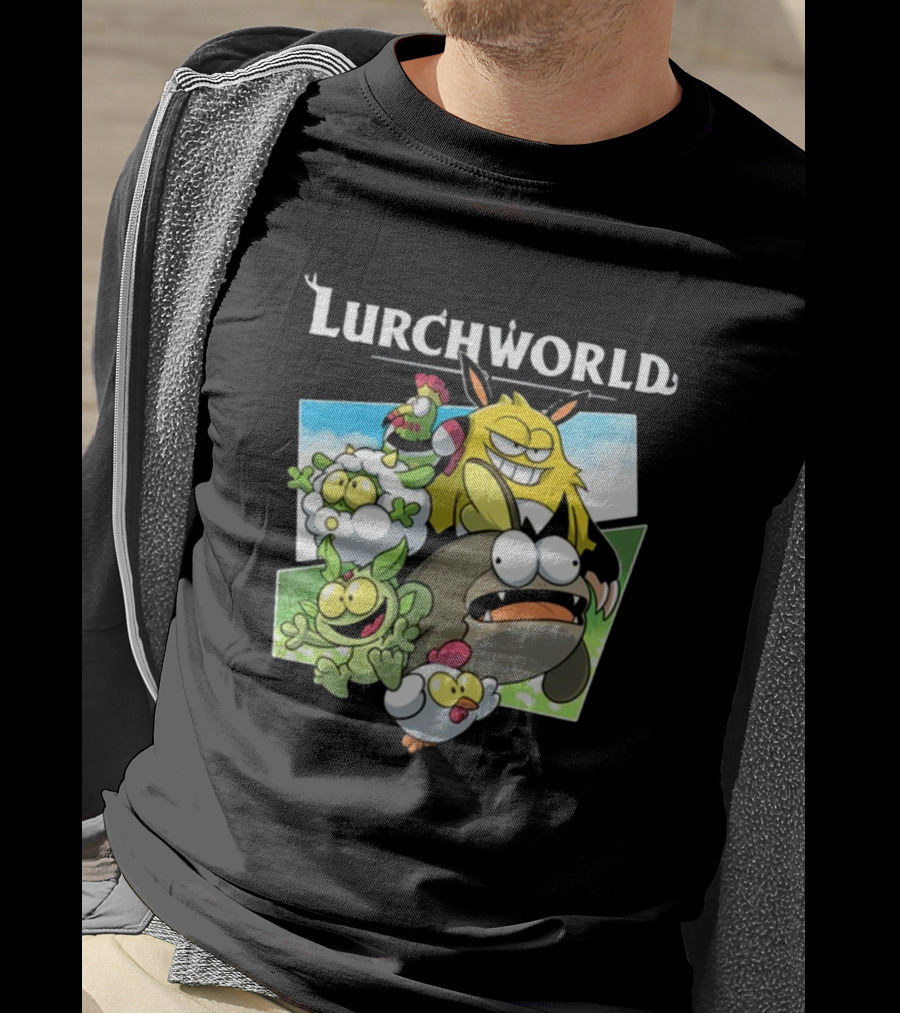 Lurchworld Grnk.Shop Characters Adventure T-Shirt