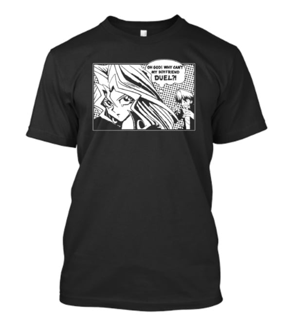 Mai Valentine Oh God Why Can't My Boyfriend Duel Manga Panel T-Shirt