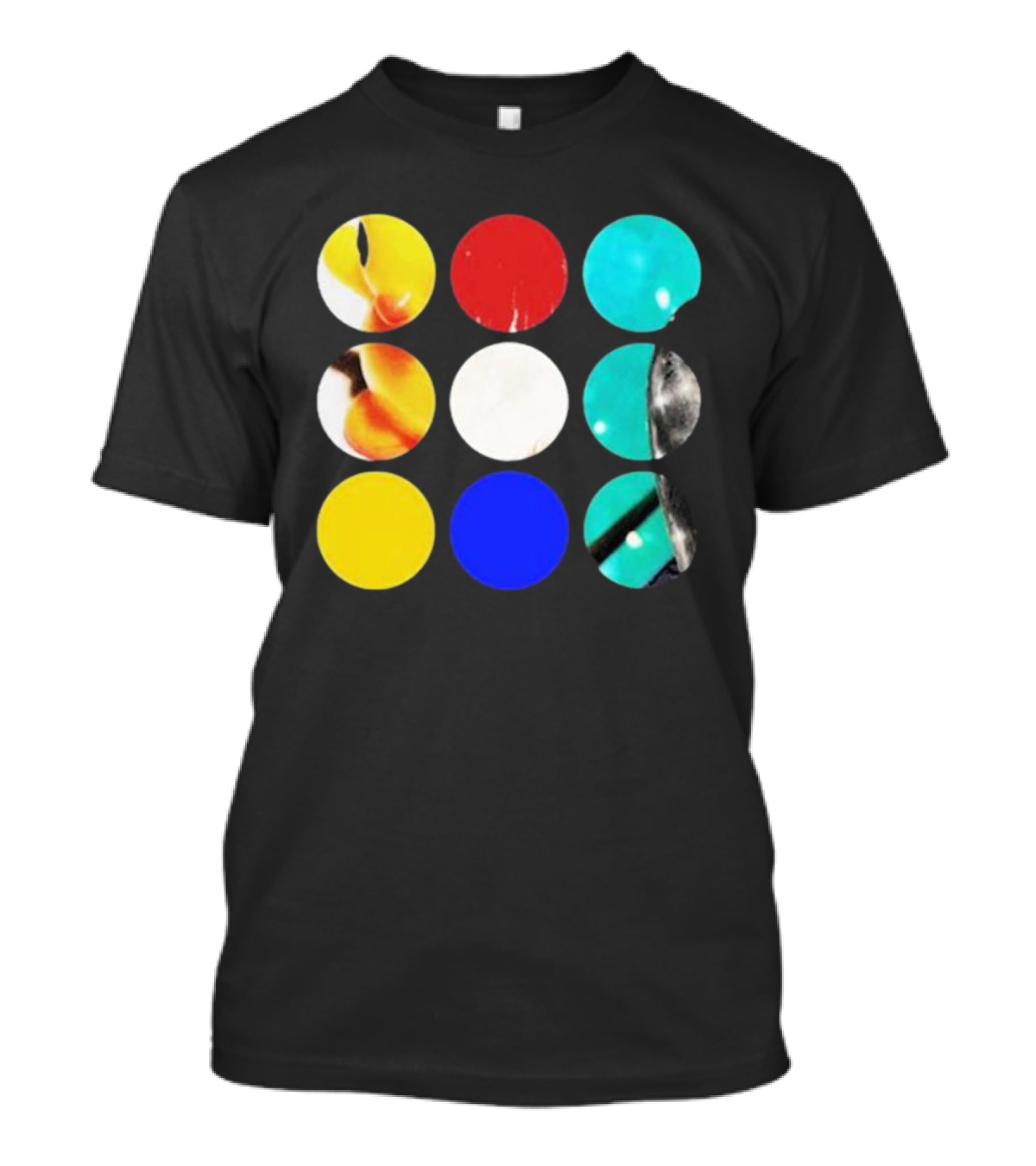 Fleshwater Sounds Of Grieving Circles Color Palette T-Shirt