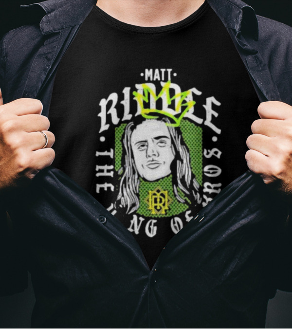 Matt Riddle The King Of Bros Crown T-Shirt