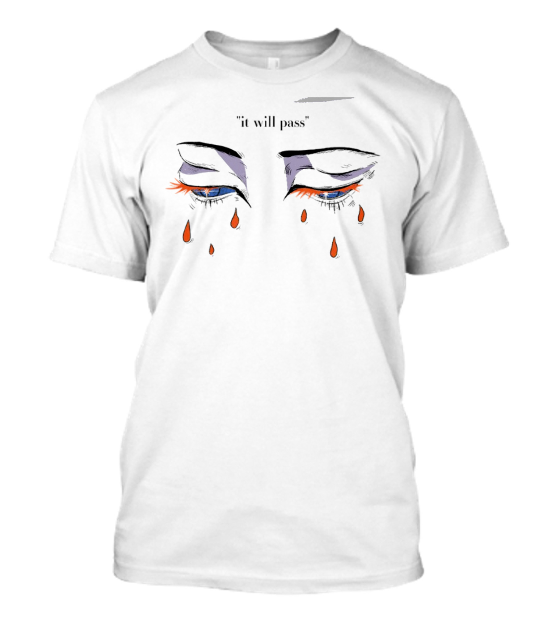 Galactixy It Will Pass Tearful Eyes New T-Shirt