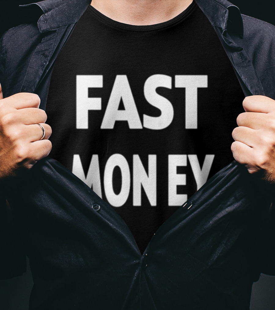 Jason Kelce Fast Money Black T-Shirt