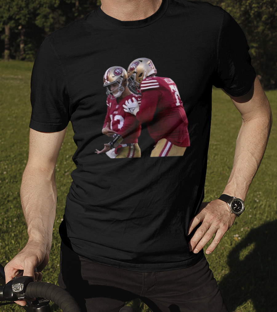 Nick Newman Brock Purdy San Francisco 49ers Football Team Players T-Shirt