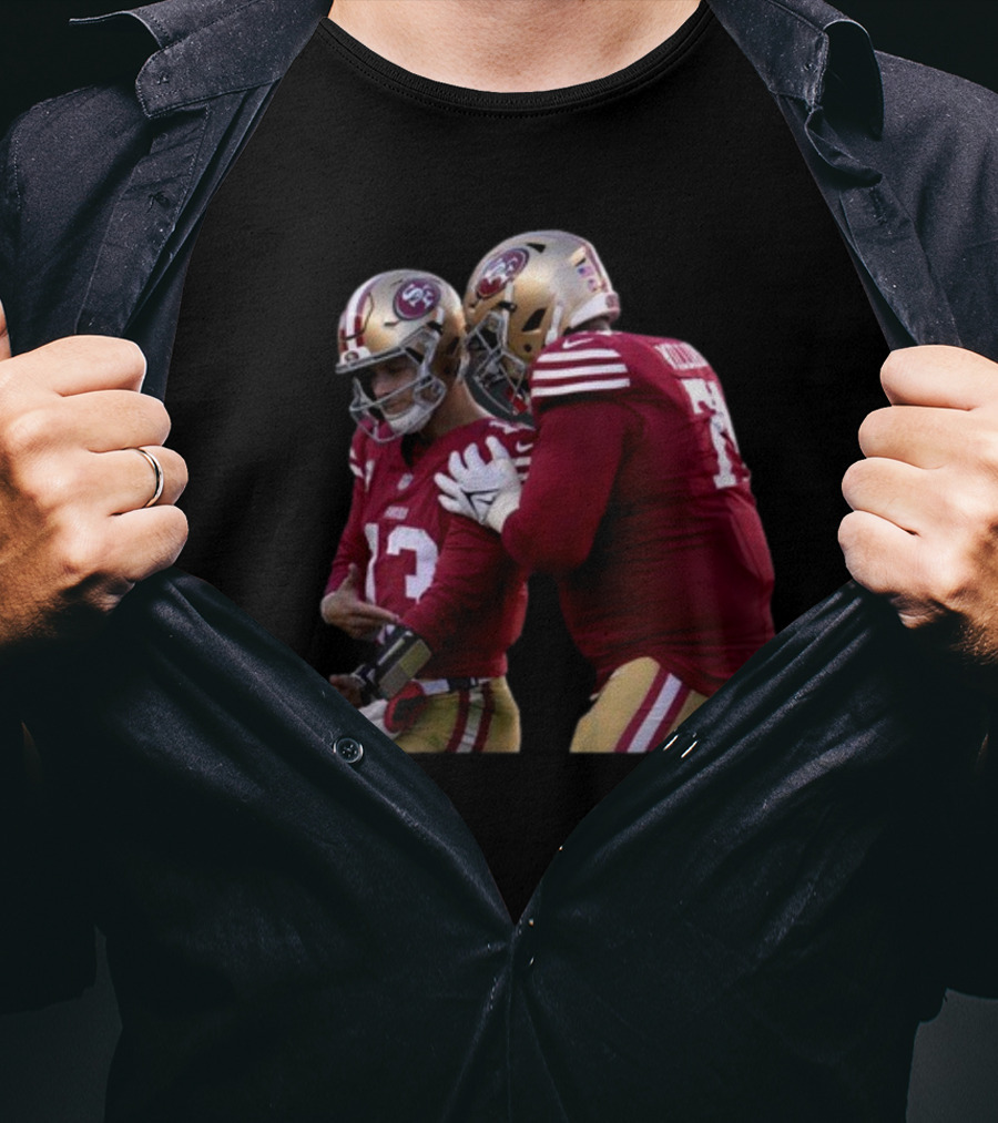 Nick Newman Brock Purdy San Francisco 49ers Football Team Players T-Shirt
