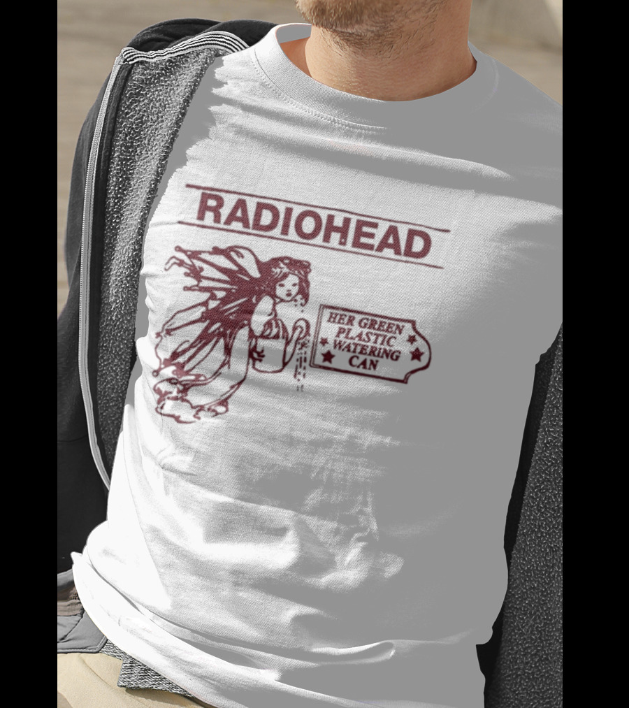 Radiohead Her Green Plastic Watering Can T-Shirt