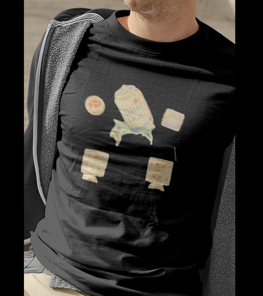 Buffalo Bills Blue Light Beer Can And Logo Elements T-Shirt