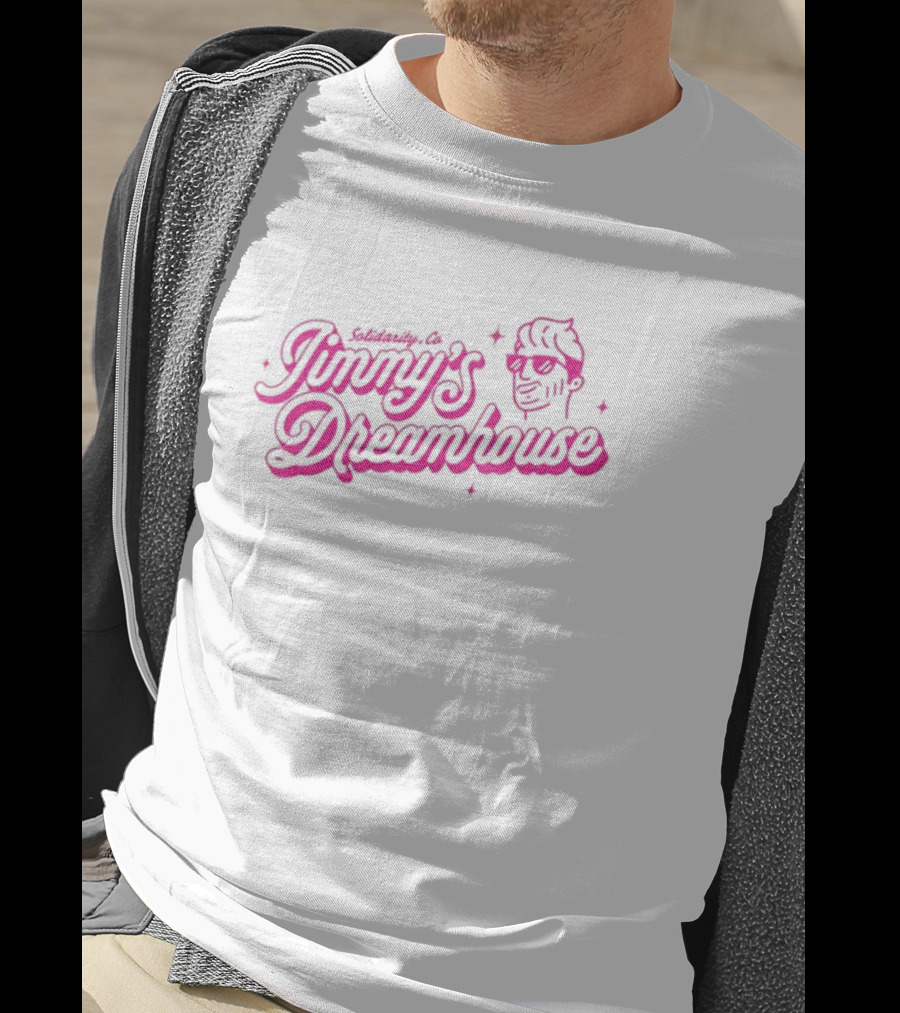Solidarity Co Jimmy's Dreamhouse Retro Neon T-Shirt