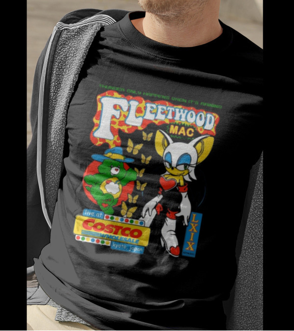 Fleetwood Mac Thunder Only Happens When It's Raining Live At Costco Kyoto Japan Lxixapparel T-Shirt
