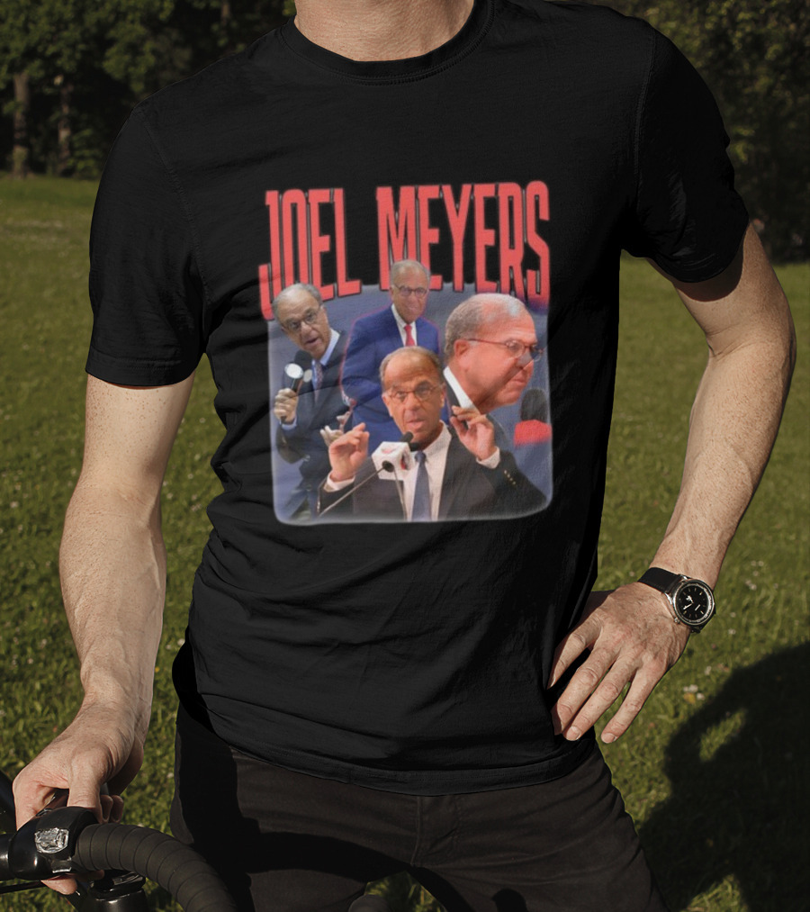 Joel Meyers NBA Announcer Speaker Broadcaster Compilation T-Shirt
