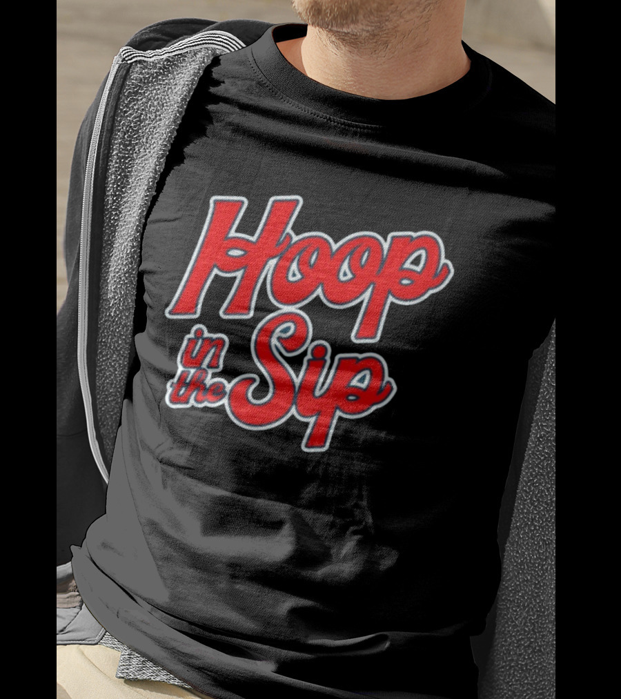Collegecornerstore Hoop In The Sip T-Shirt