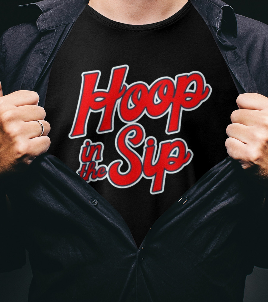 Collegecornerstore Hoop In The Sip T-Shirt