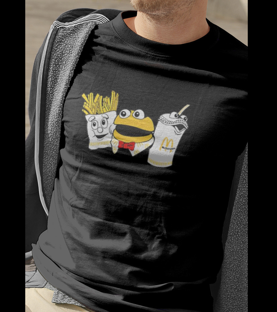 Goldenarachesunlimited McDonald's Meal Buddies Burger Fries Drink T-Shirt