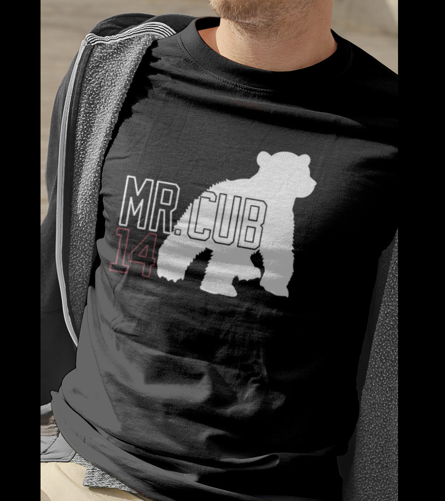 Mr. Cub 14 Silhouette Bear T-Shirt