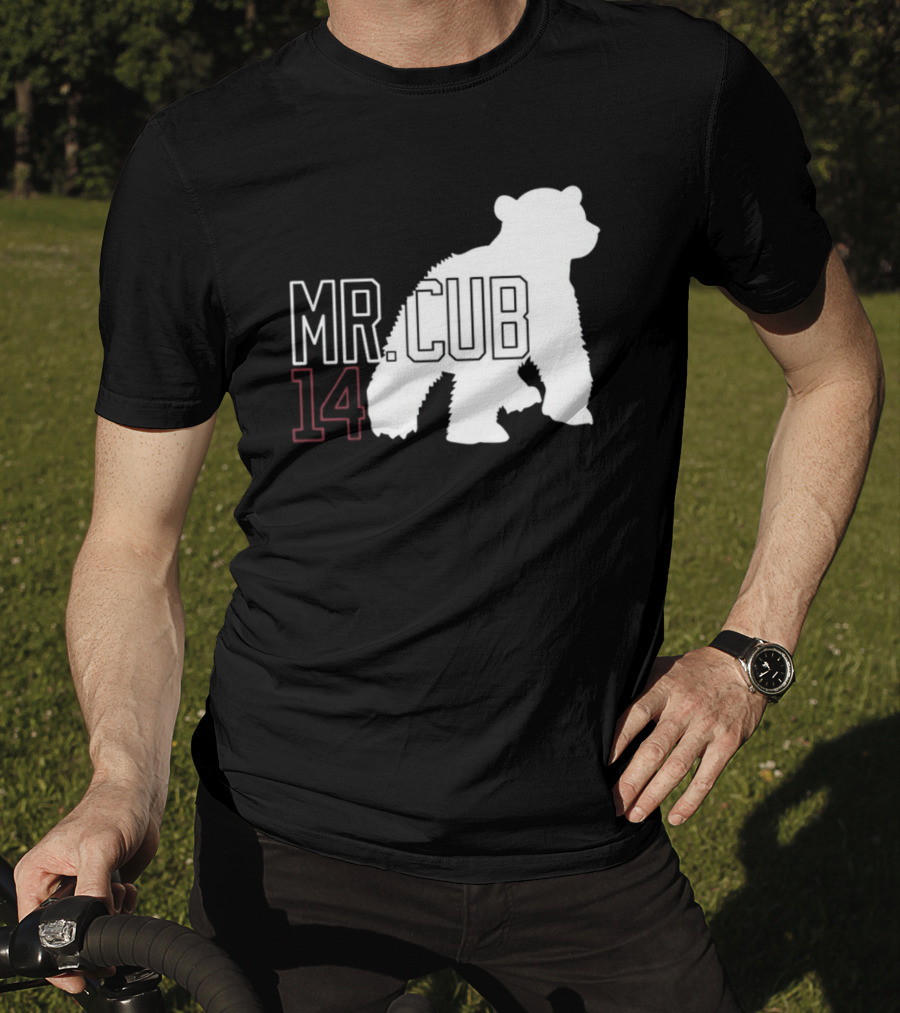 Mr. Cub 14 Silhouette Bear T-Shirt