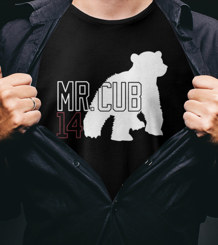 Mr. Cub 14 Silhouette Bear T-Shirt
