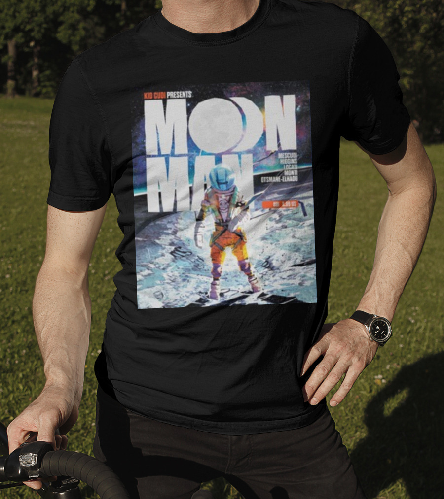 Kid Cudi Presents Moon Man Mescudi Riggins Dot Da Genius Monti Otsmane-Elhaou T-Shirt