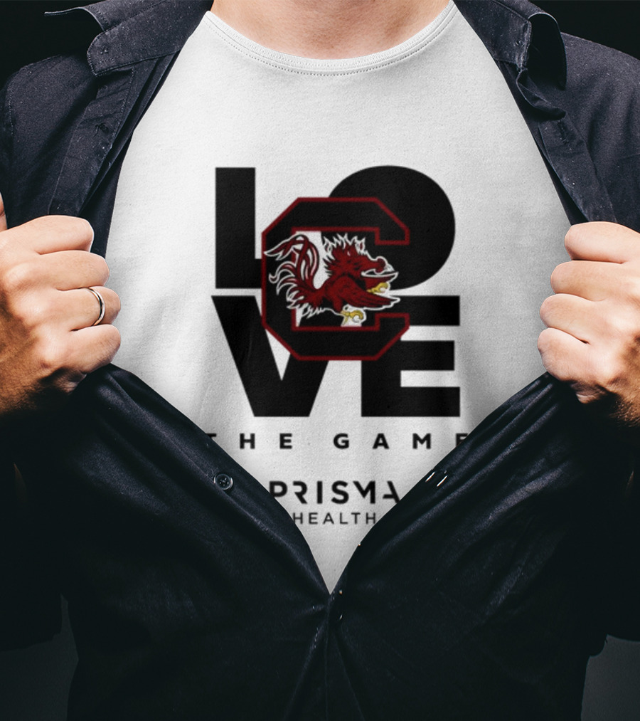 Love The Game South Carolina Gamecocks Prisma Health T-Shirt
