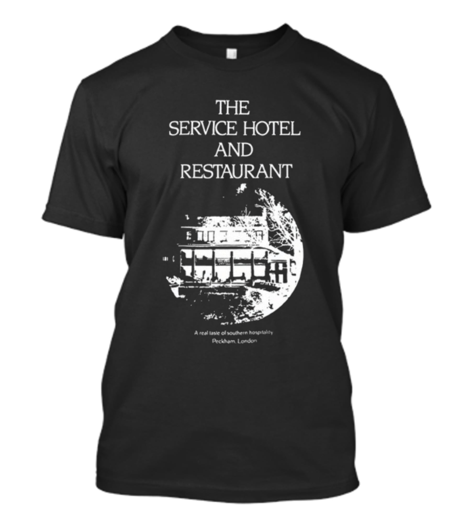 The Service Hotel And Restaurant A Real Taste Of Southern Hospitality Peckham London T-Shirt