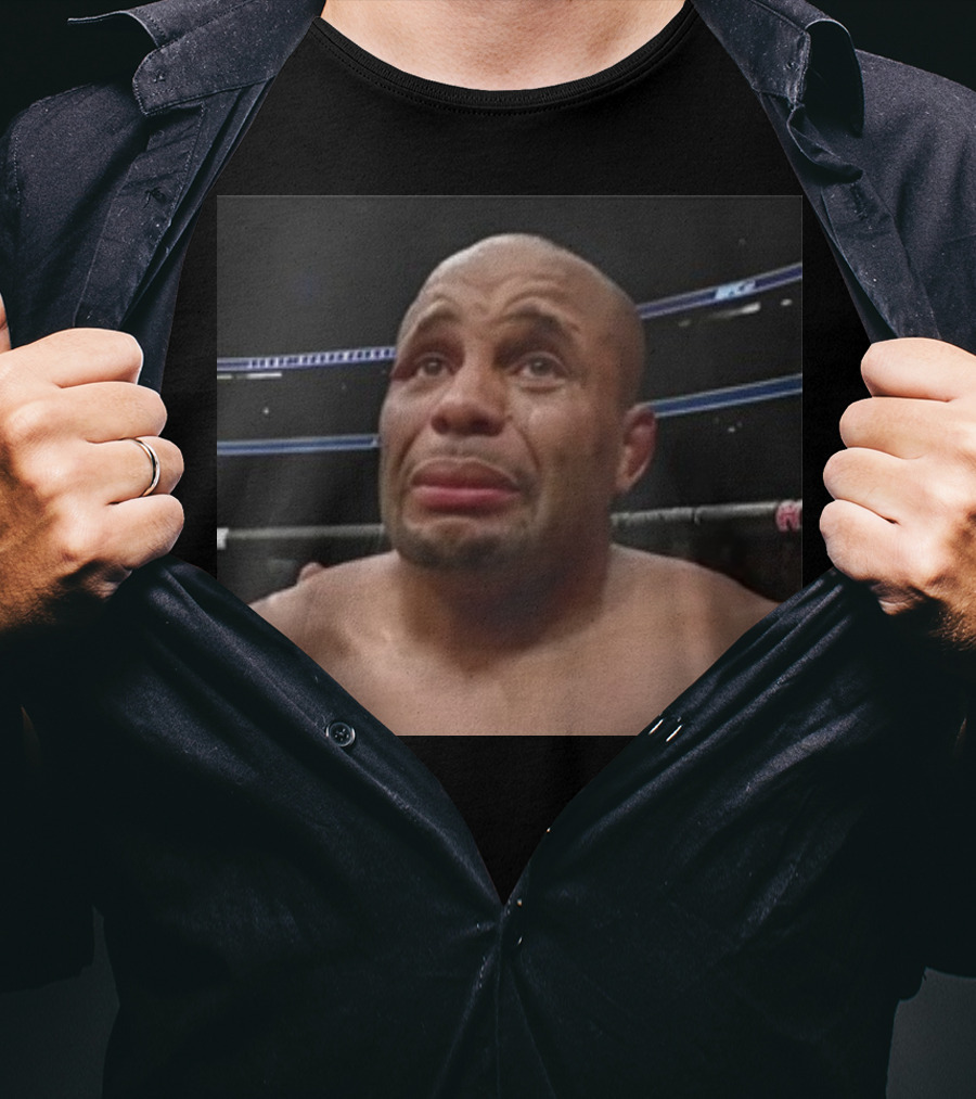 Crying DC Jon Jones Meme Reaction UFC Fight Face T-Shirt