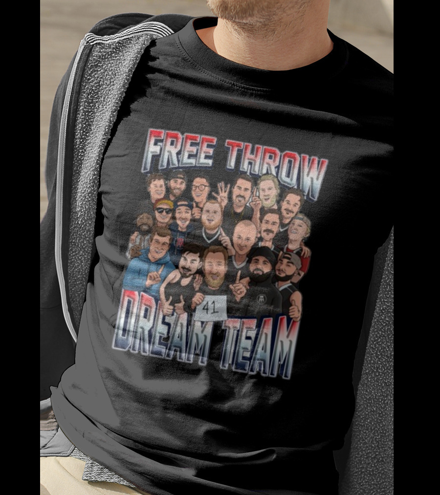 Free Throw Dream Team 41 Group T-Shirt
