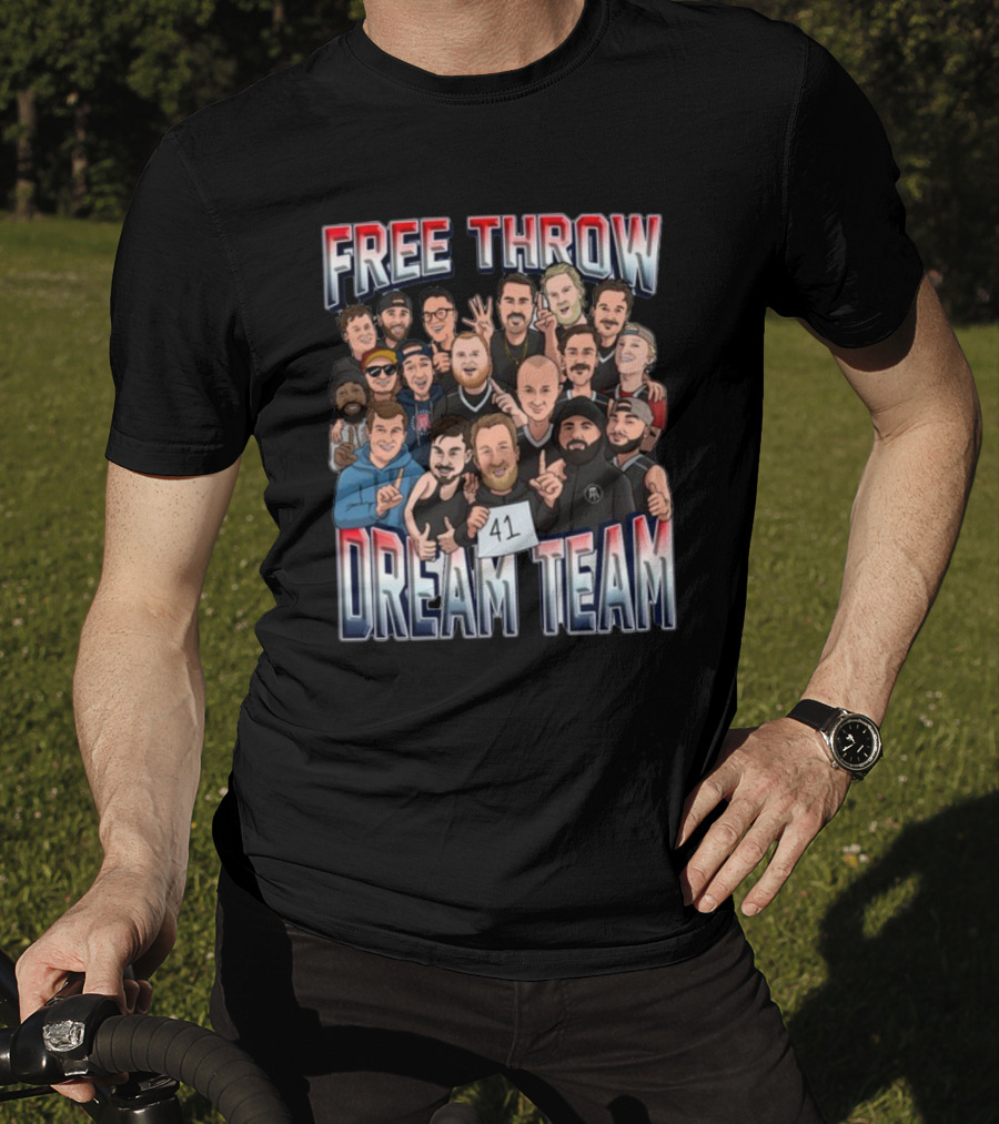 Free Throw Dream Team 41 Group T-Shirt