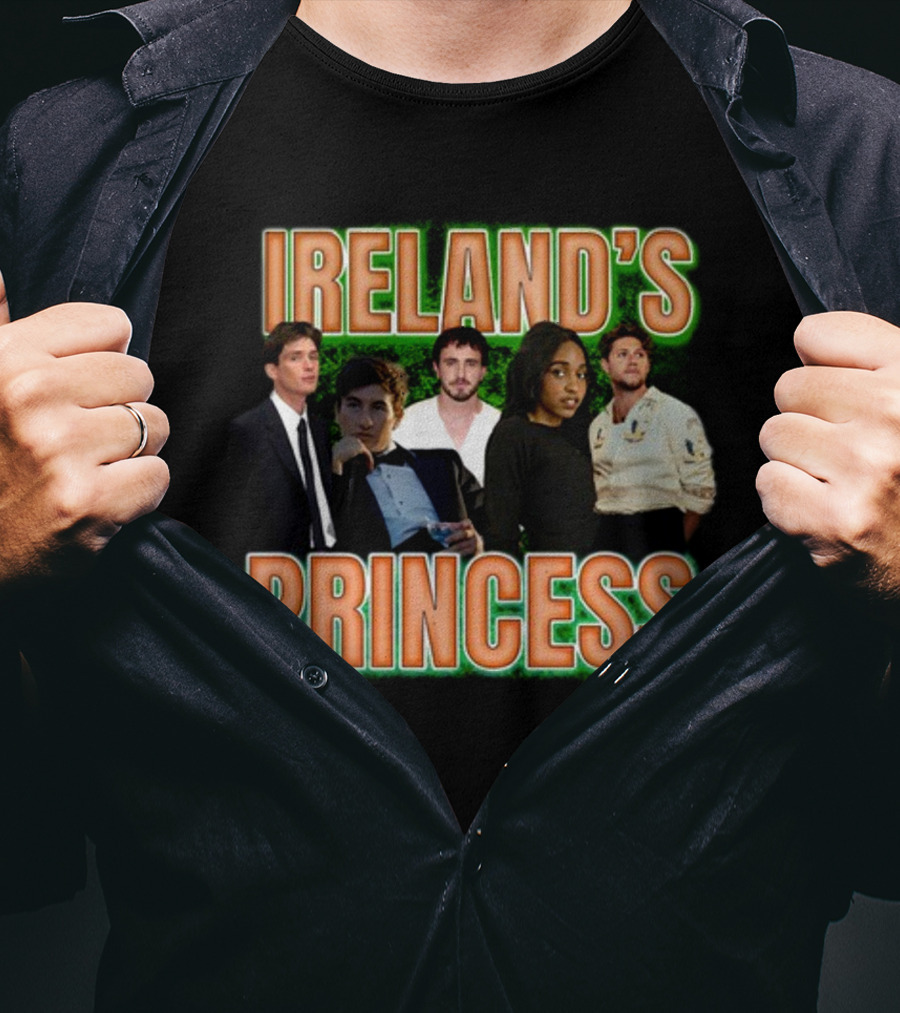 Ireland's Princess With Group Of Five People T-Shirt