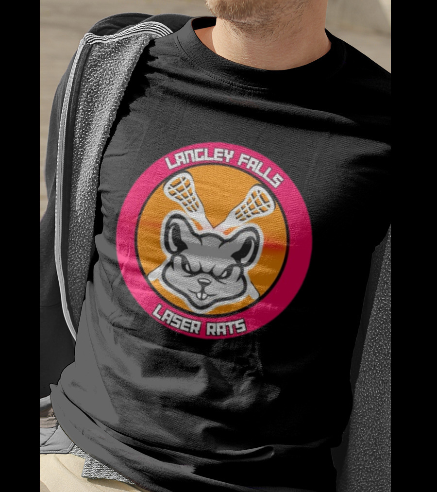 Langley Falls Laser Rats Lacrosse Team T-Shirt